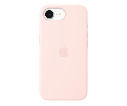 Etui / obudowa na smartfona Apple Silikonowe etui do iPhone 17e MagSafe jasnoróżowe